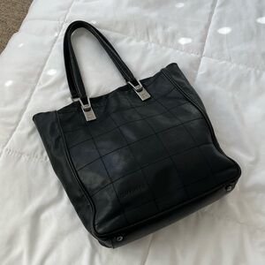 Chanel Square Stitch Tote Bag